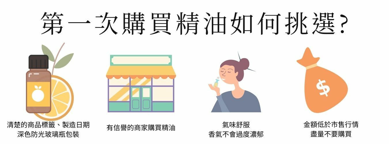 第一次購賣精油應該如何挑選?