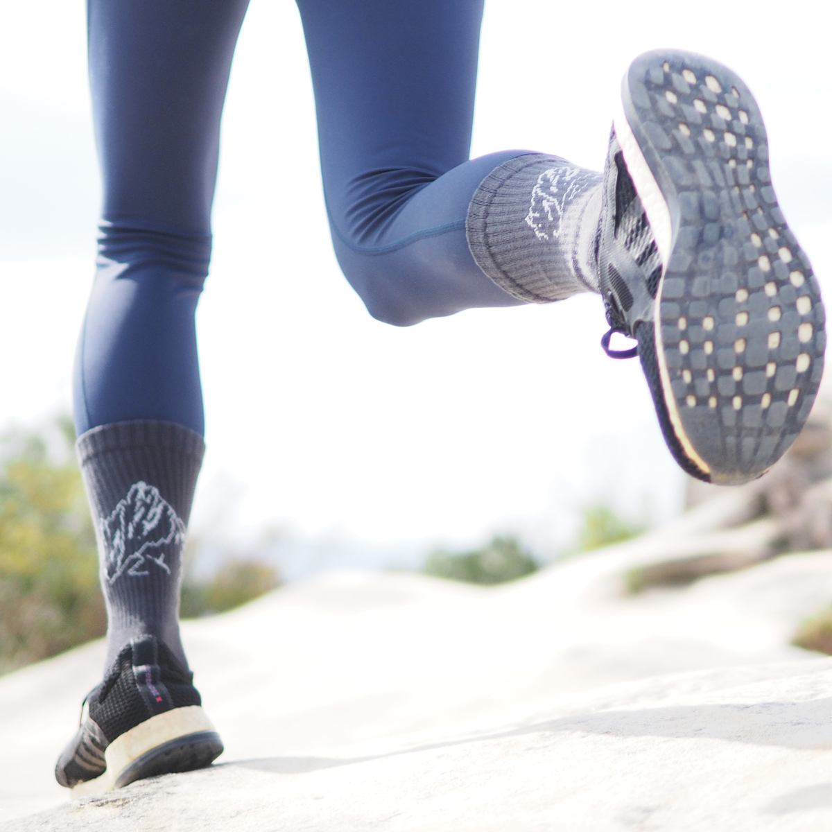 Forest trail 系列羊毛登山襪 玉山款