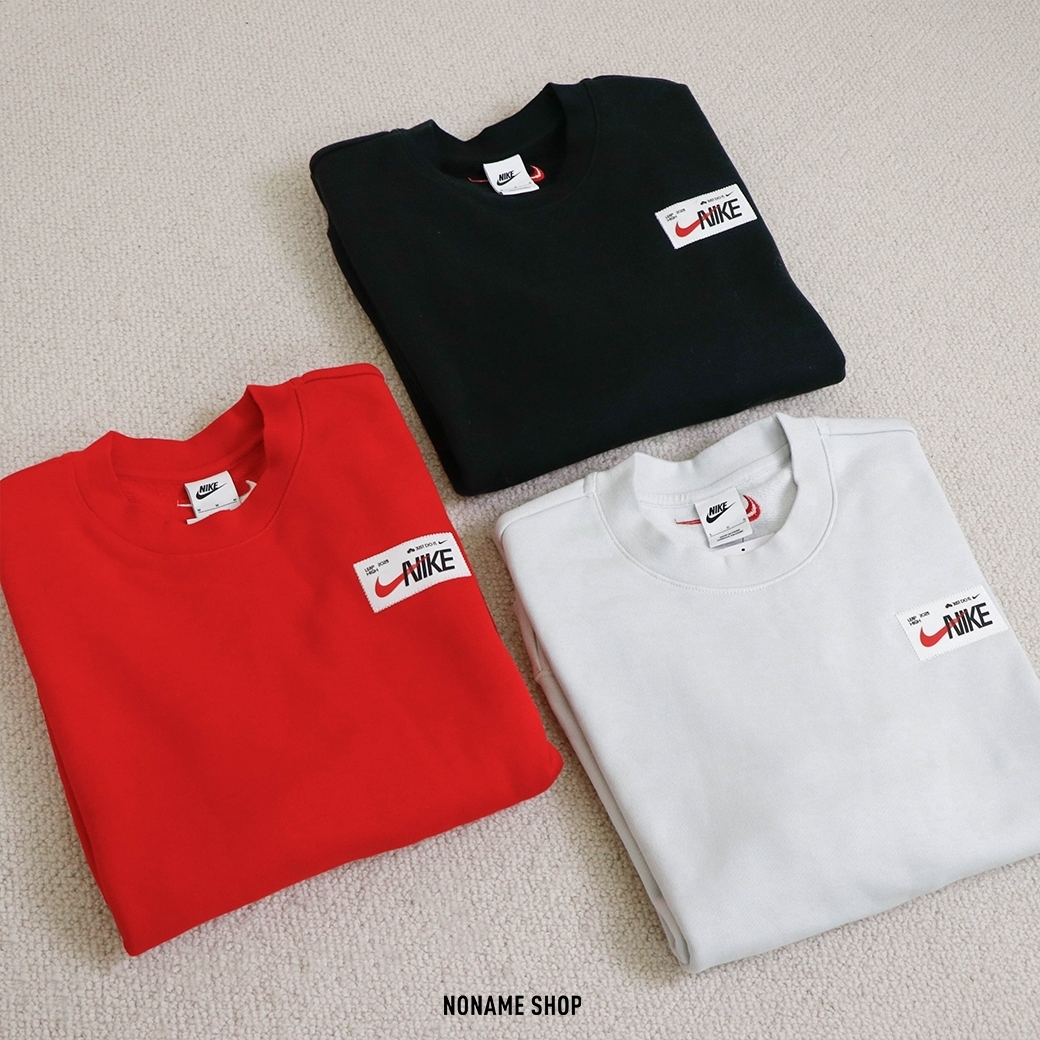 NIKE CNY 兔年限定 JUST DO IT 咬標 大學T 三色 (男款)