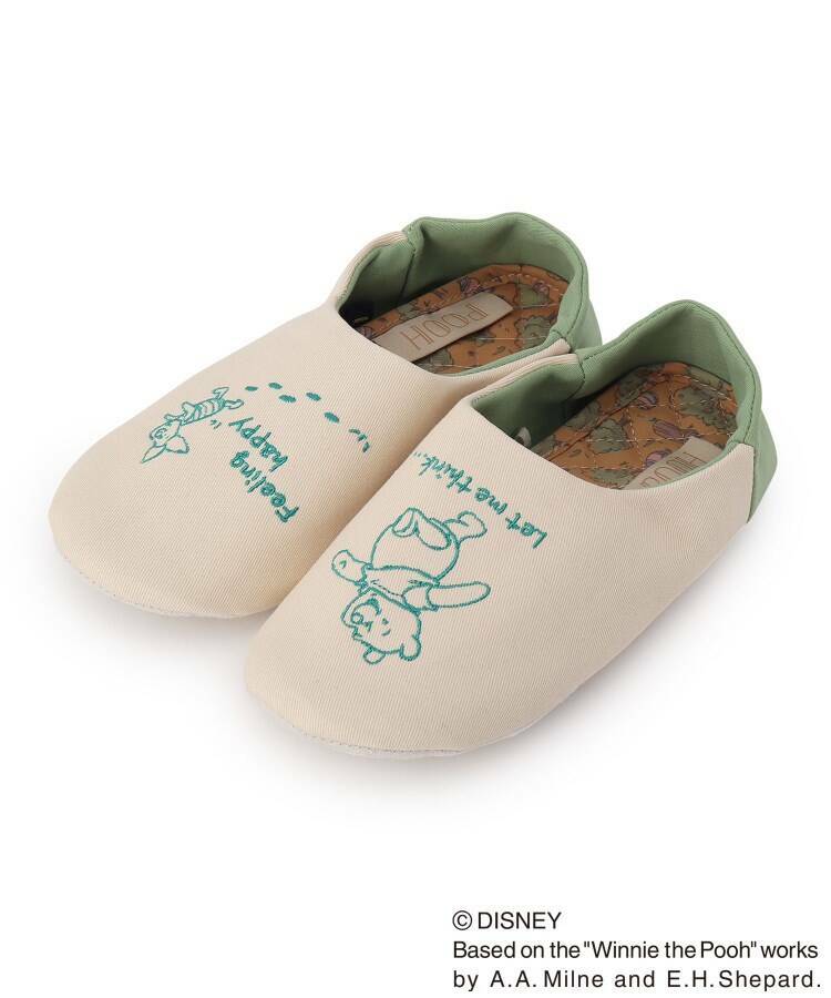 【現貨】日本迪士尼小熊維尼野餐室內鞋