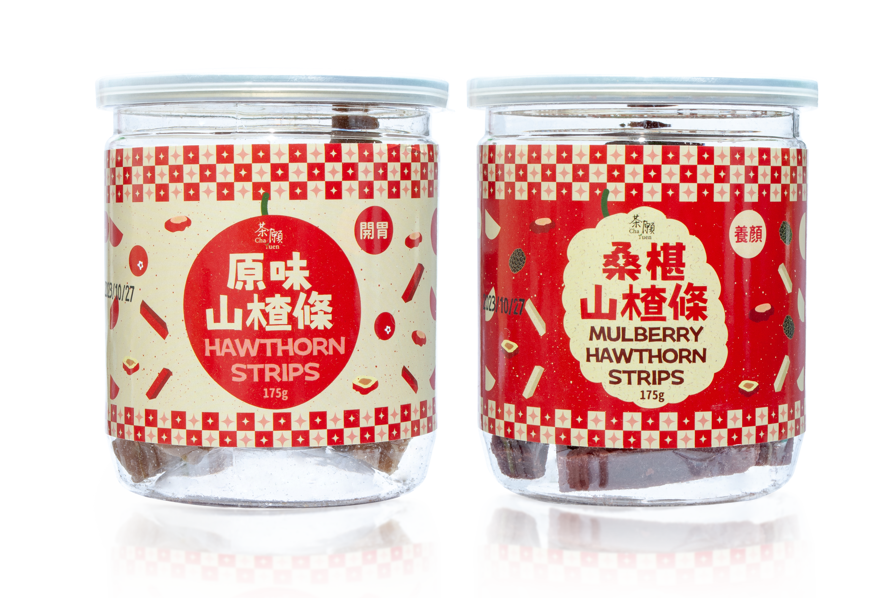 茶願 - 山楂條套裝 原味山楂條 x 桑椹山楂條
