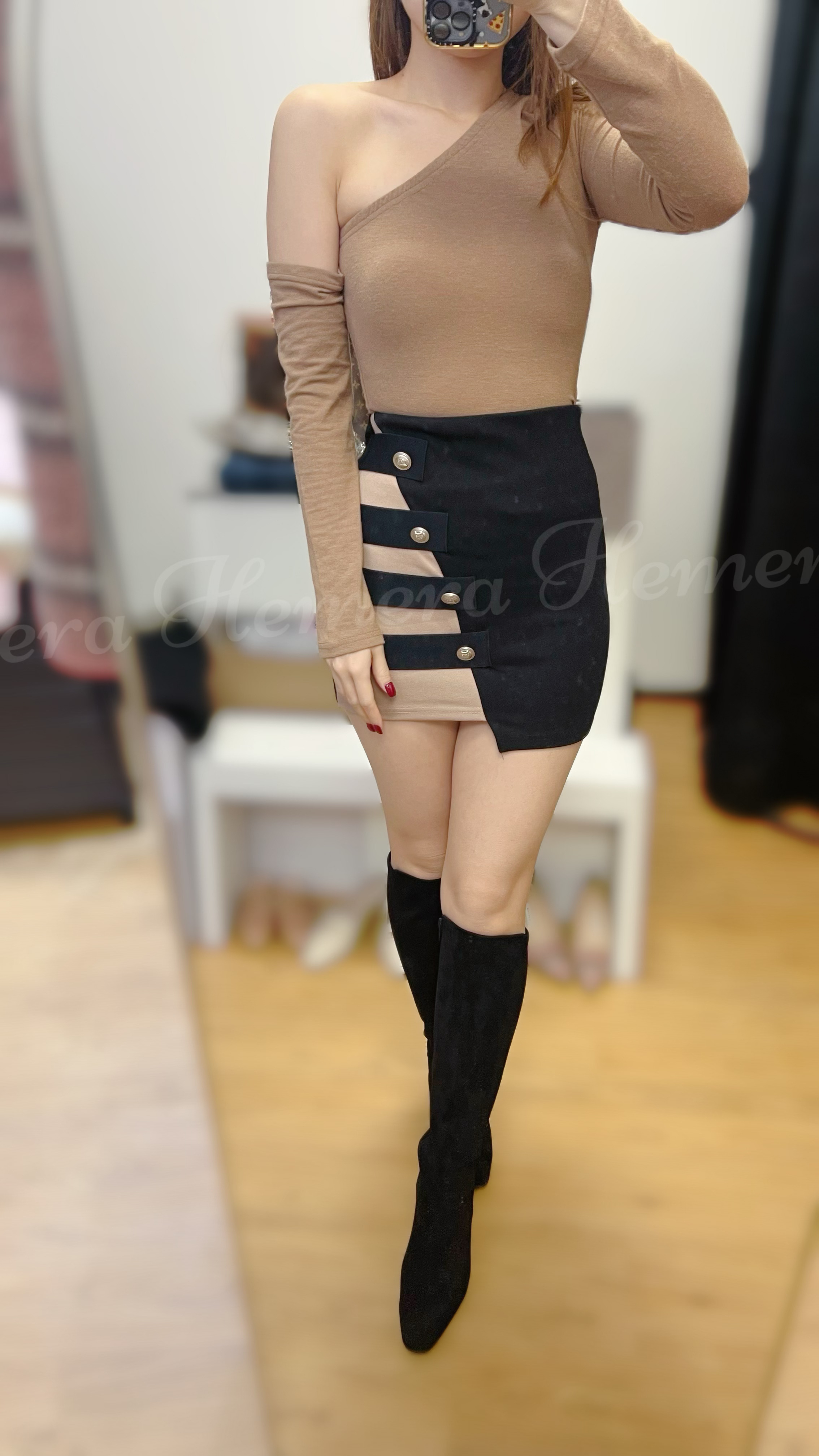 TP23W0118 貼身泰山裝棉質上身