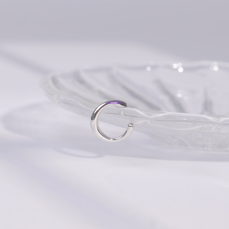 E134 日晨 ｜純銀耳骨夾