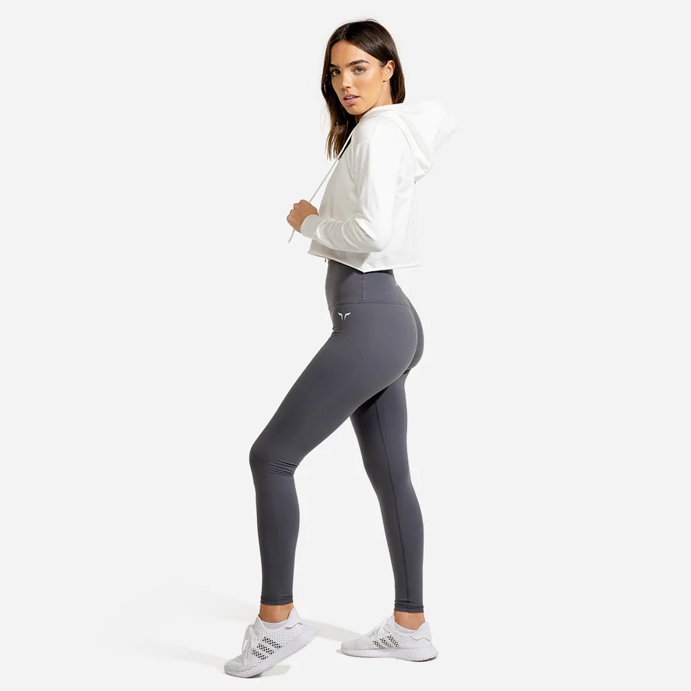 SheWolf 短款連帽T （白）