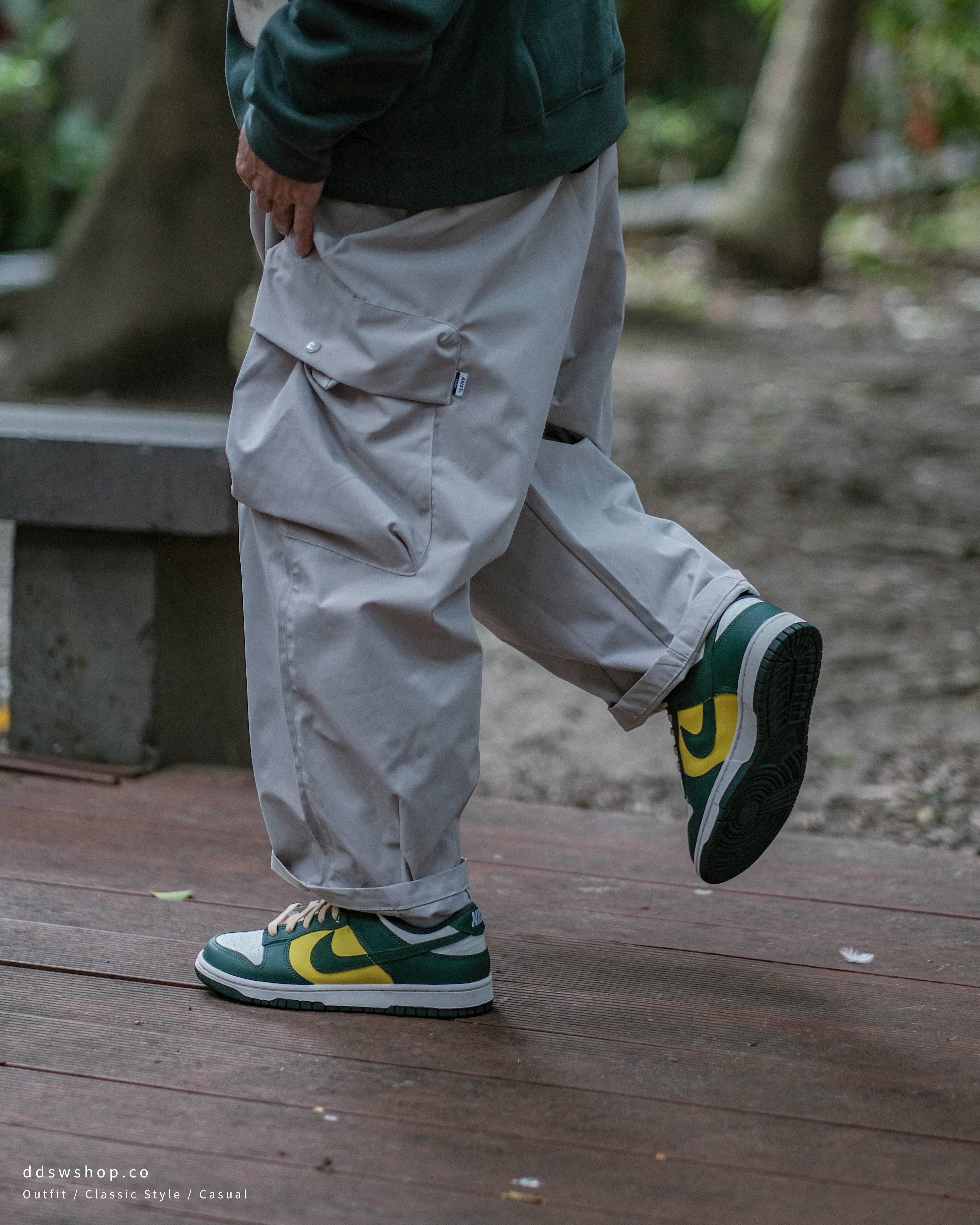 Nike Dunk Low Noble Green 螢光黃 白綠 拼接 FD0350-133