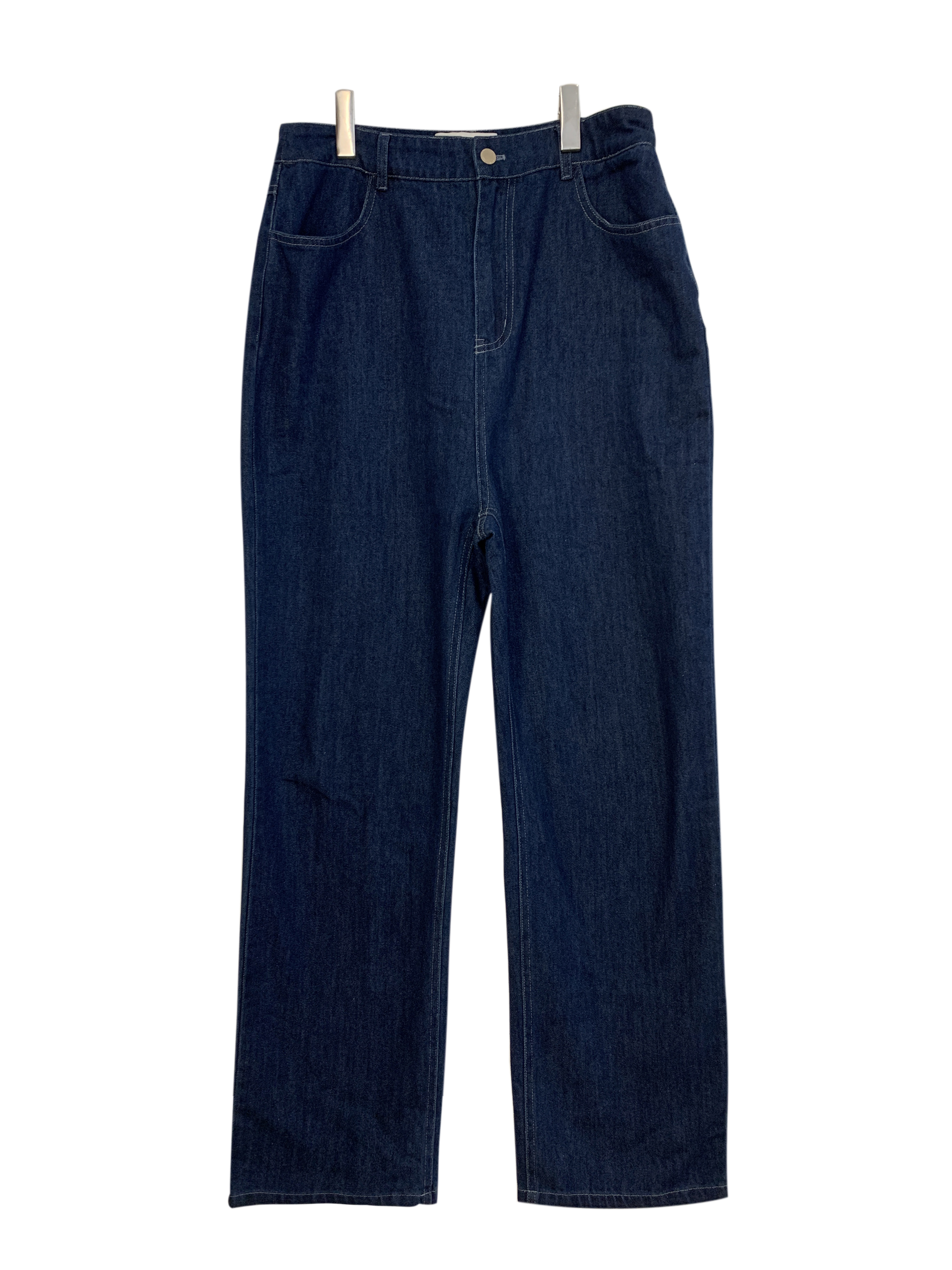 寬鬆直筒牛仔褲(現貨)