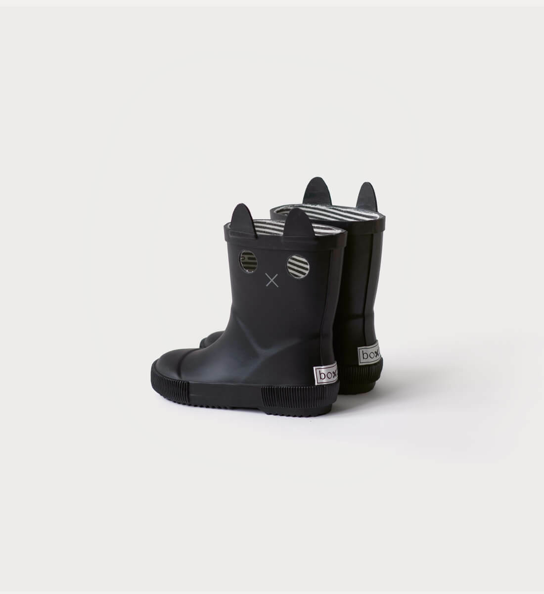 法國BOXBO Lookicat貓咪系列雨靴-黑