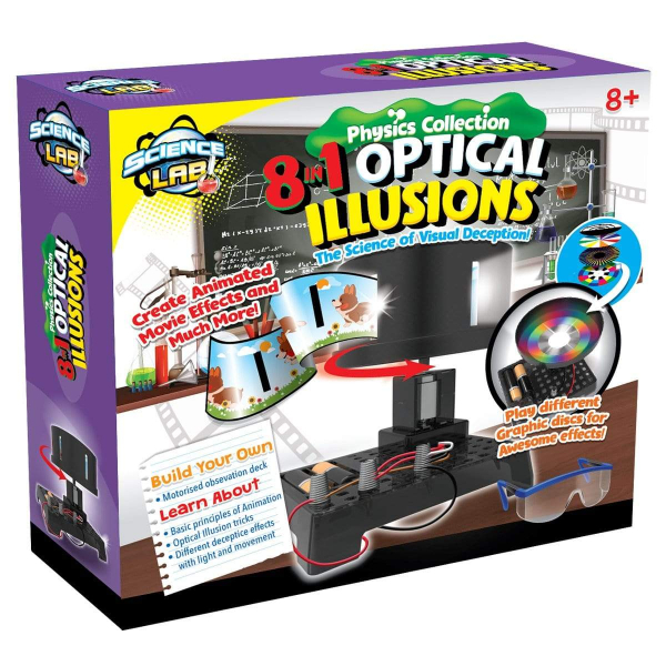 BMS Science Lab 8in1 Optical Illusions Kit (8+)