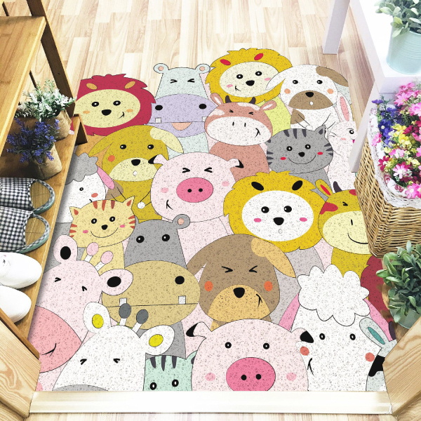 萌寵小夥伴除塵地墊