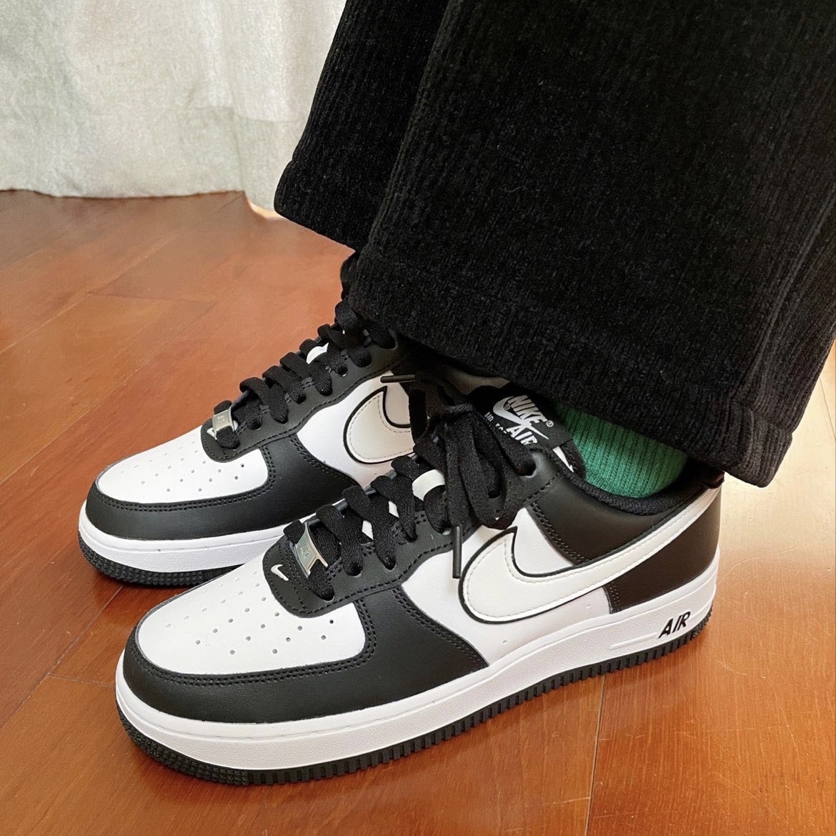 NIKE AIR FORCE 1 AF1 熊貓 黑白 男鞋 DV0788-001 / 調貨