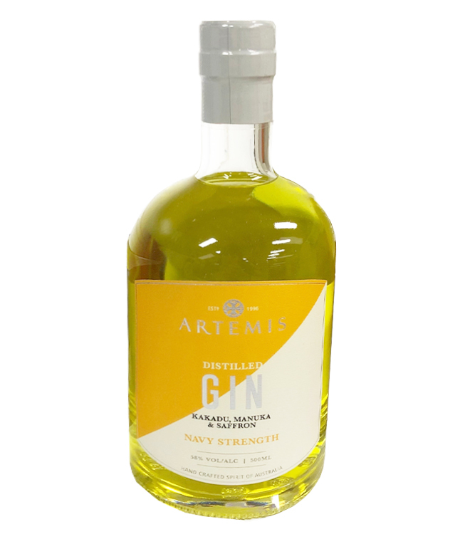 Artemis Kakadu, Manuka & Saffron Navy Strength Gin 500mL