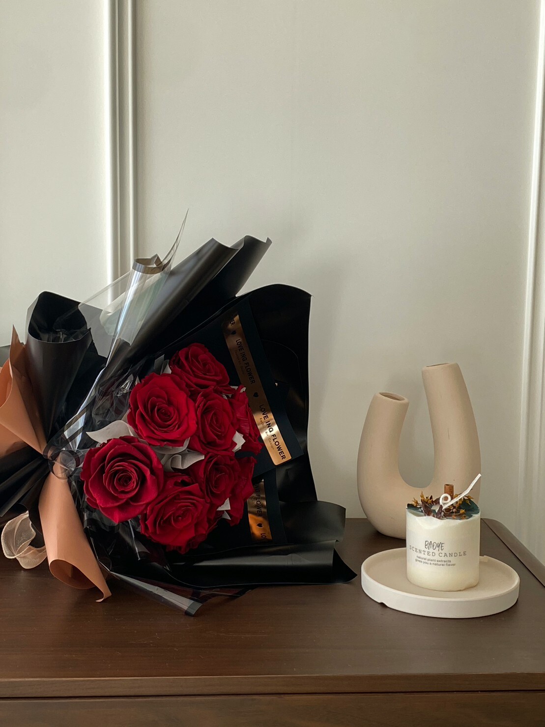 韓系永生花束-非你不可