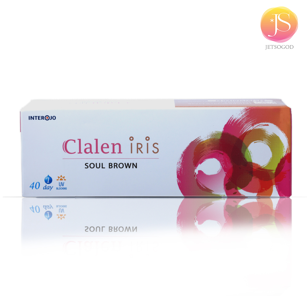 Clalen Iris 1-Day (Soul Brown)(40片) 外國版