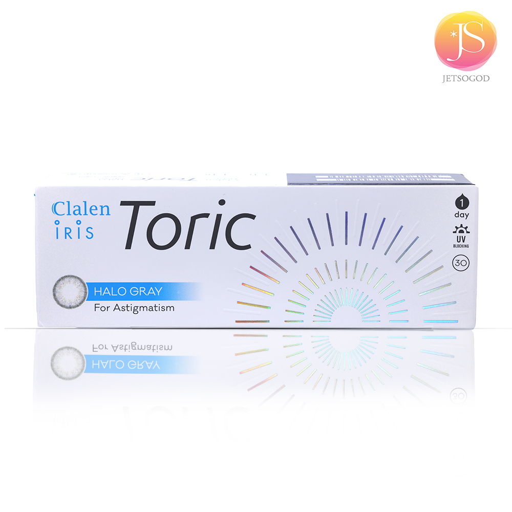(散光)Clalen Iris 1-day Toric (Halo Gray) 外國版