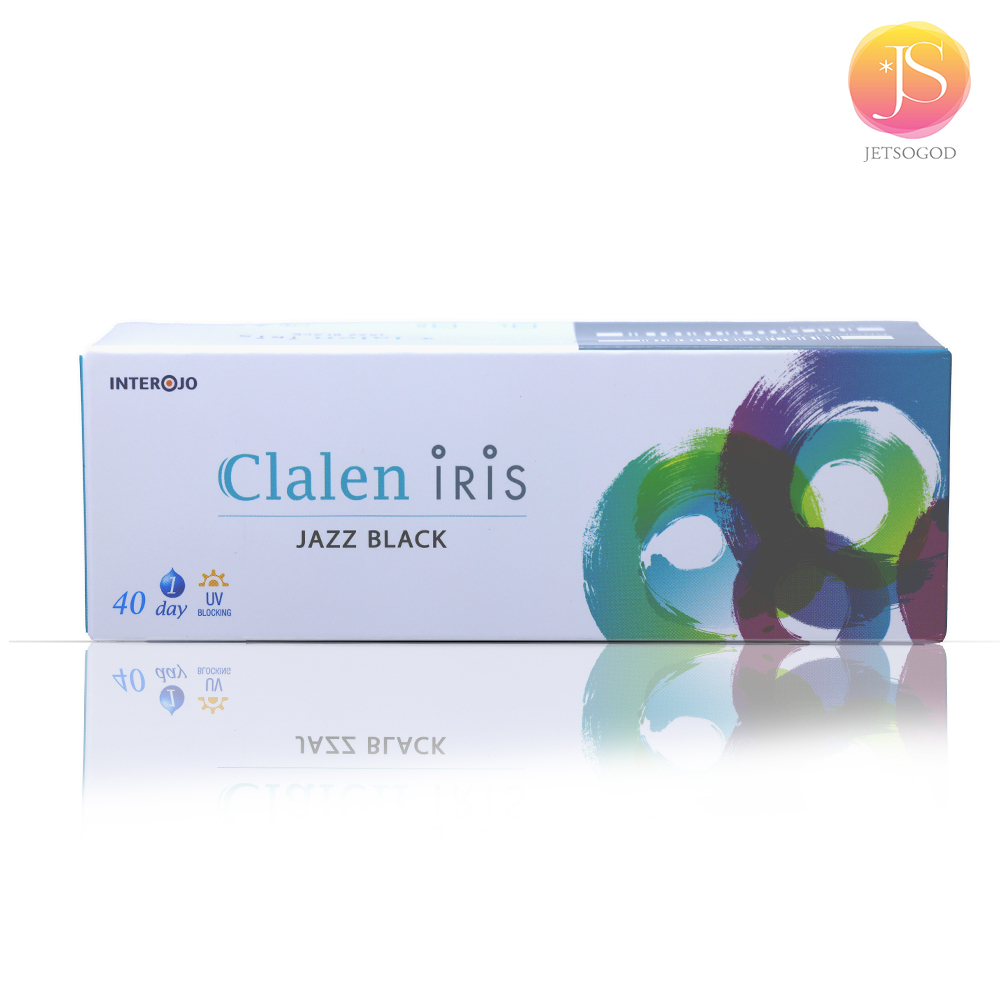 Clalen Iris 1-Day (Jazz Black)(40片)外國版