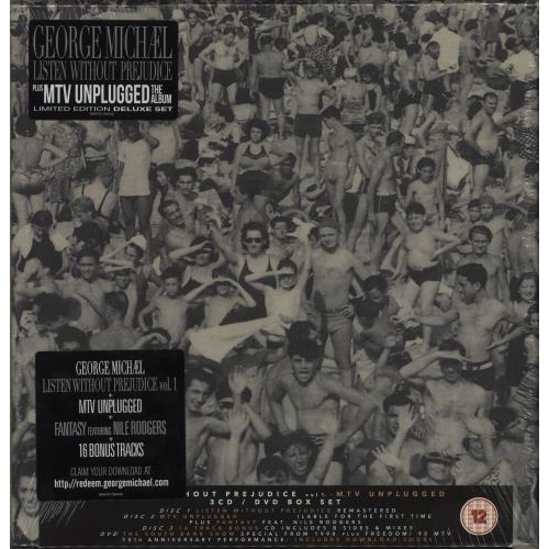 George Michael - Listen Without Prejudice + MTV Unplugged 3CD+DVD Boxset