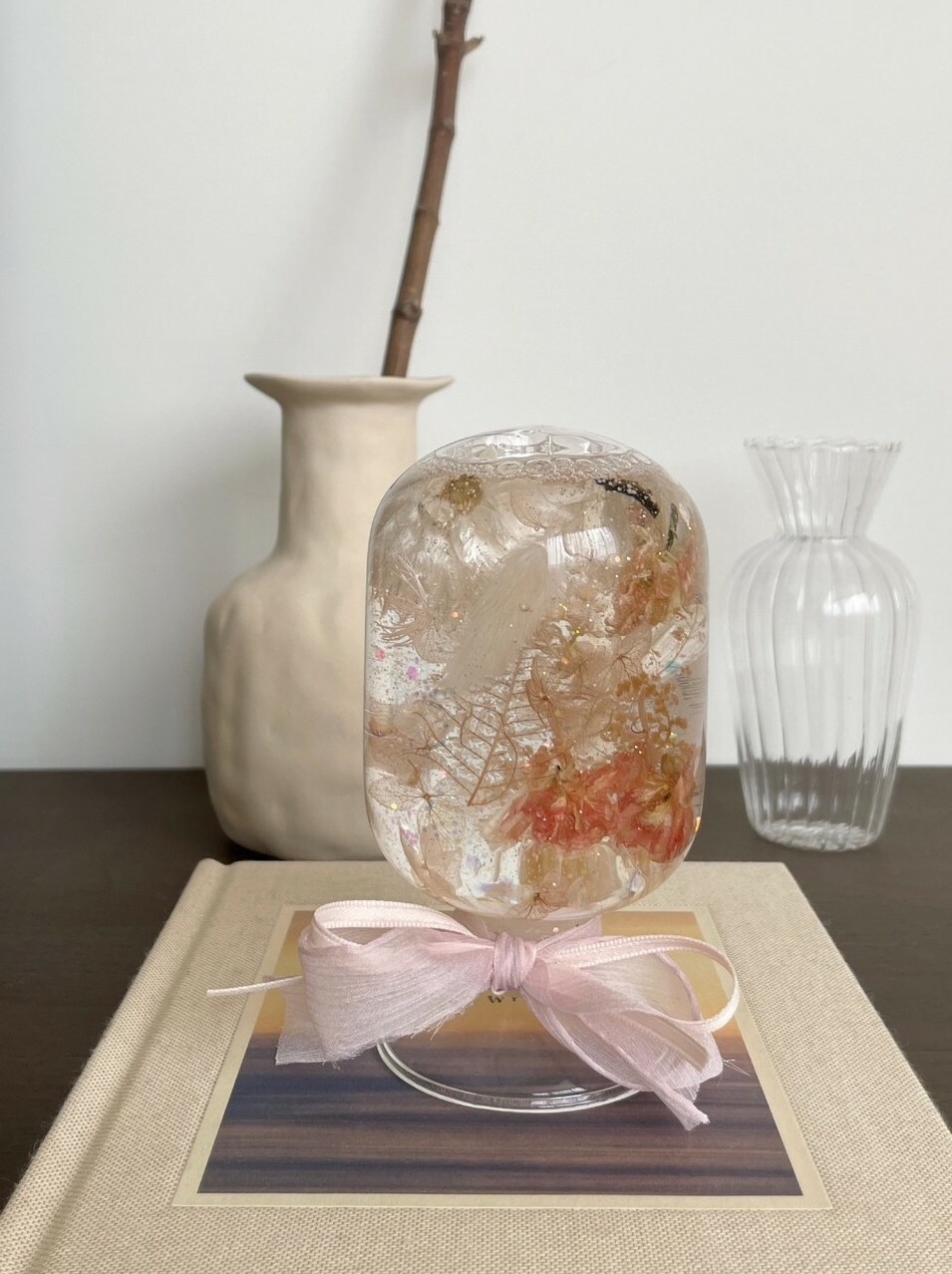 浮游花水晶球-葡萄柚汽水