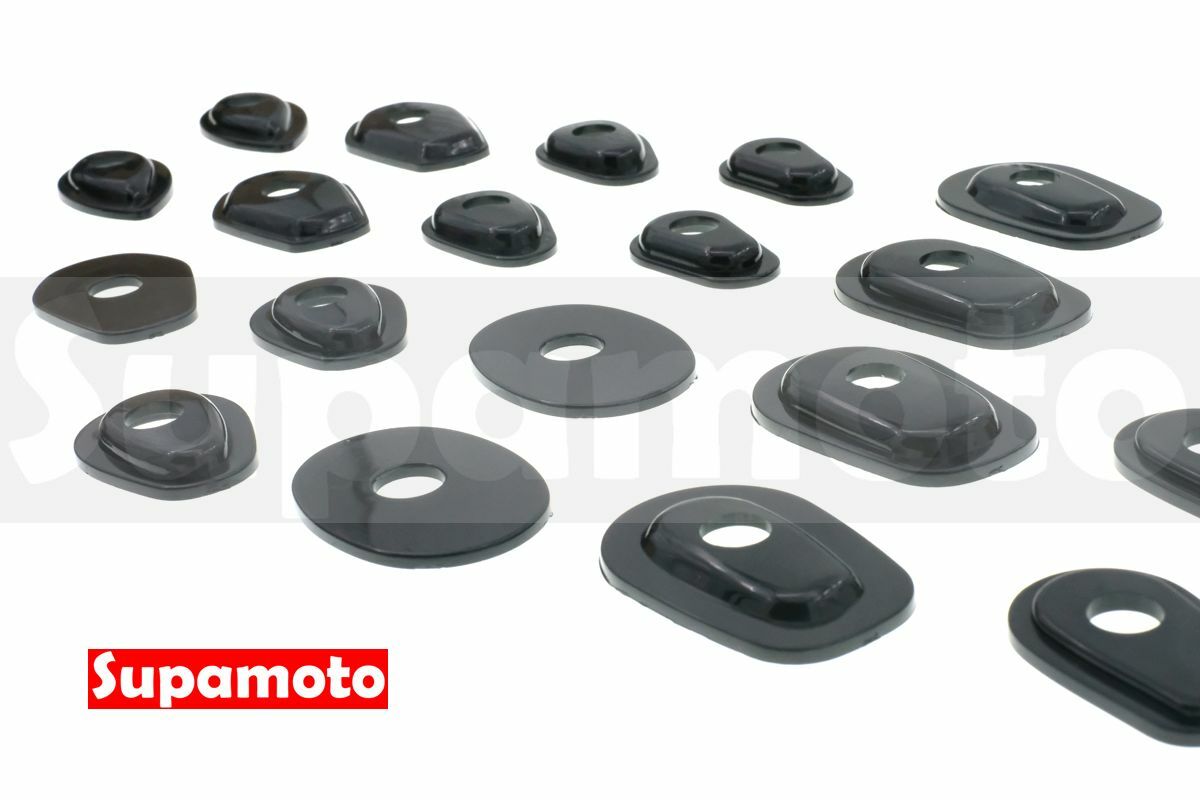 -Supamoto- 方向燈 墊片 底座 墊片 擋片 燈座 轉接 改裝 通用 山葉 川崎 本田 鈴木