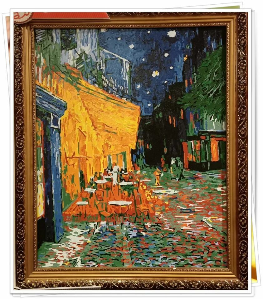 【DT083】梵谷-夜晚露天咖啡座