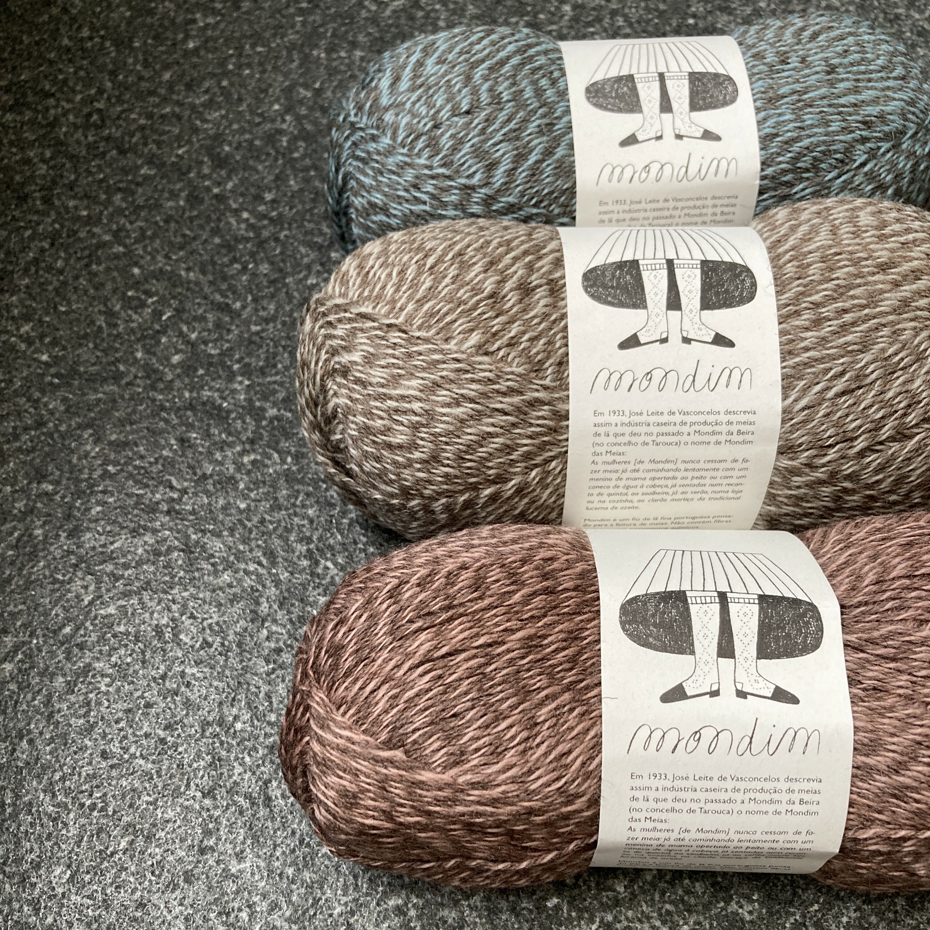 [Retrosaria ROSA POMAR] Mondim 羊毛混色襪線