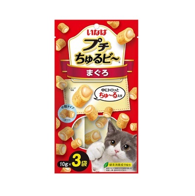 INABA 流心粒粒 吞拿魚味 (10gx3小袋)