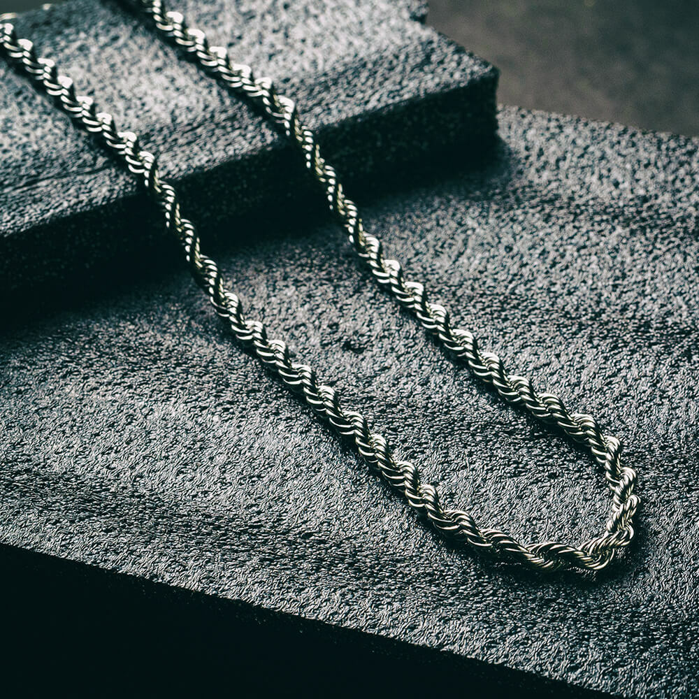 自由單鍊粗曠版 項鍊/不鏽鋼項鍊/單鍊條 - 快速出貨