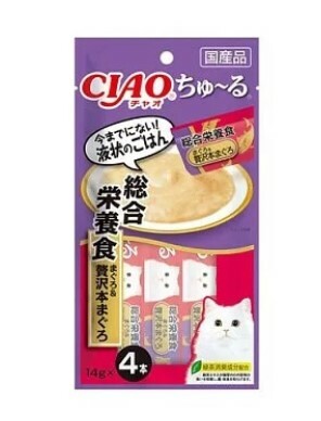 [*任選11件$138*] 日本CIAO - 綜合營養食 豪華吞拿魚醬