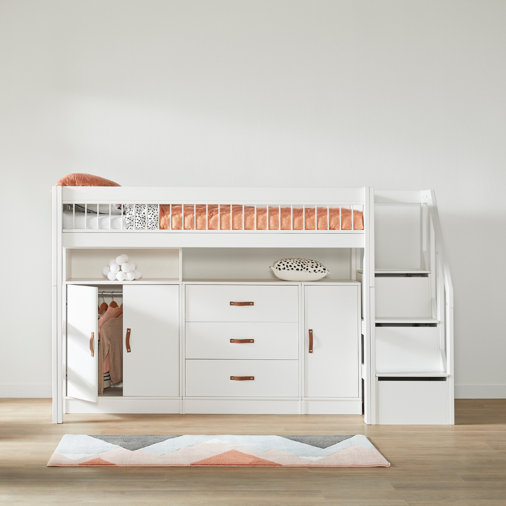 Lifetime All in one under Lowloft Bed with Staircase