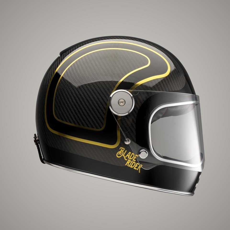 BLADE RIDER 二代火箭人 碳纖材質 BLACK SERIES 亮面 雙D扣 防霧鏡片