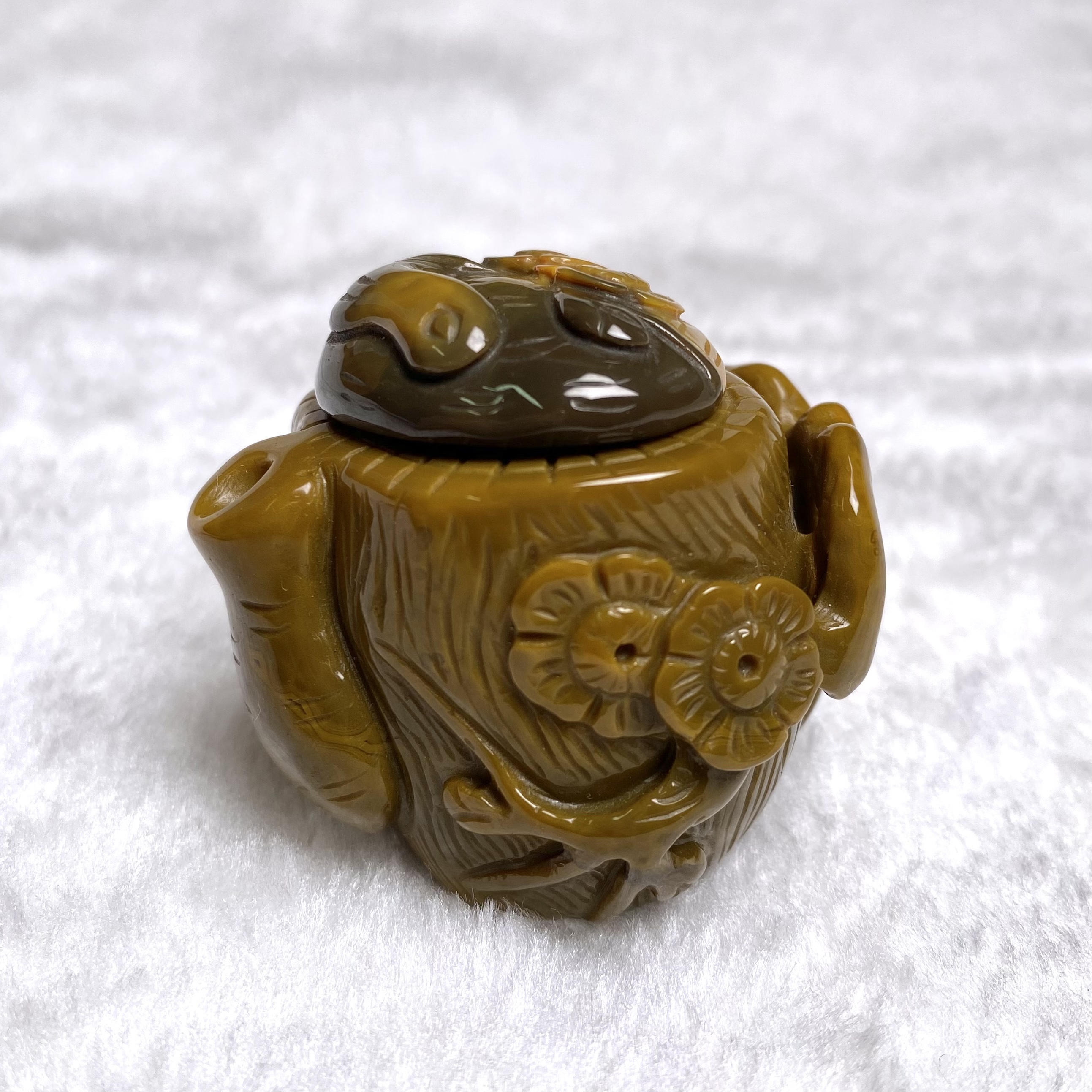 戰國紅瑪瑙茶壺 #A182