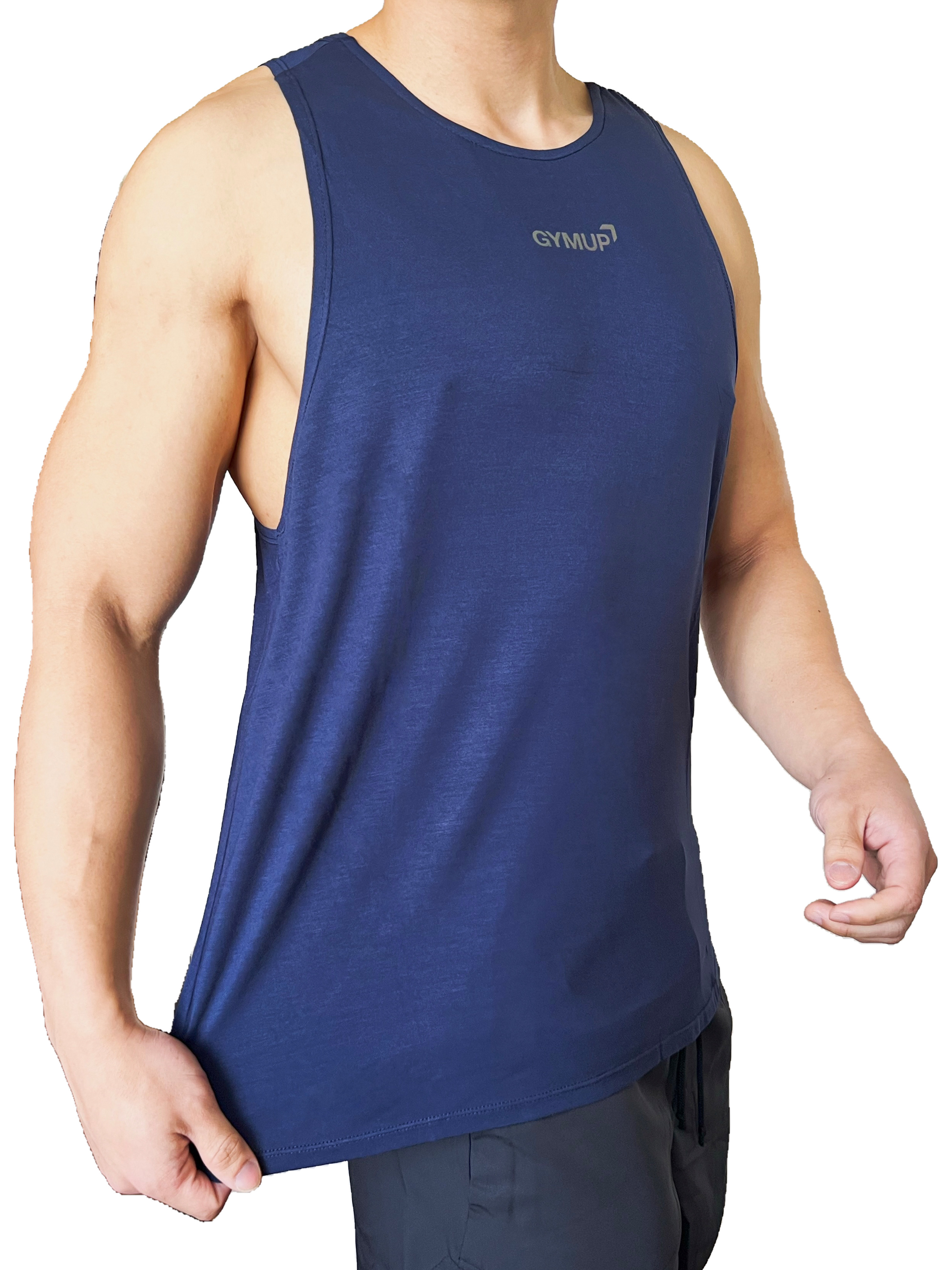 GYMUP 肌肉訓練背心 03 海軍藍