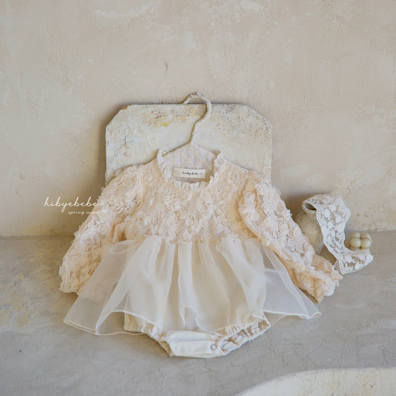 Hibyebebe - Flower Mesh Suit