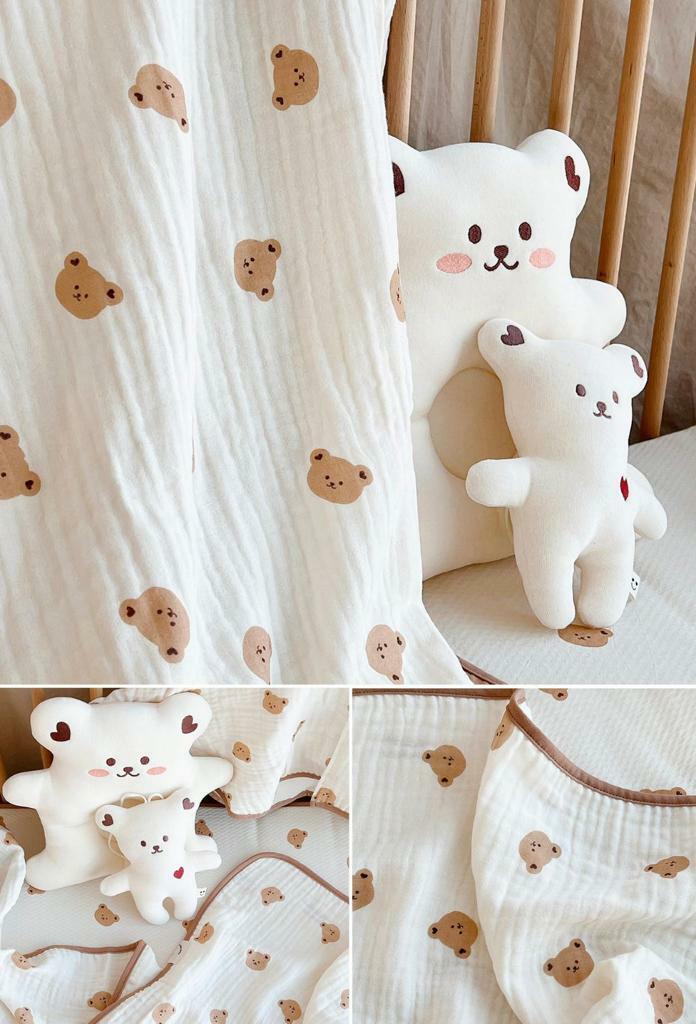 (現貨) DTD包邊棉紗毯