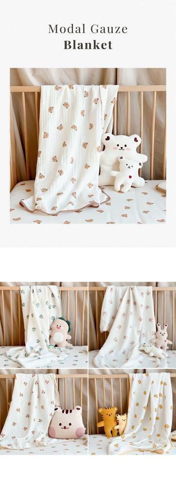 (現貨) DTD包邊棉紗毯