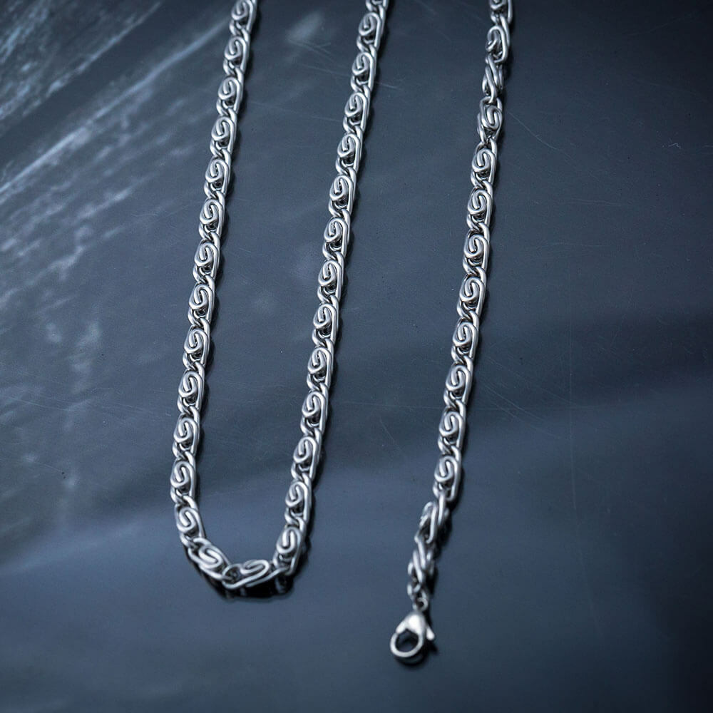 龐克搖滾風 項鍊/不鏽鋼項鍊/單鍊條 - 快速出貨