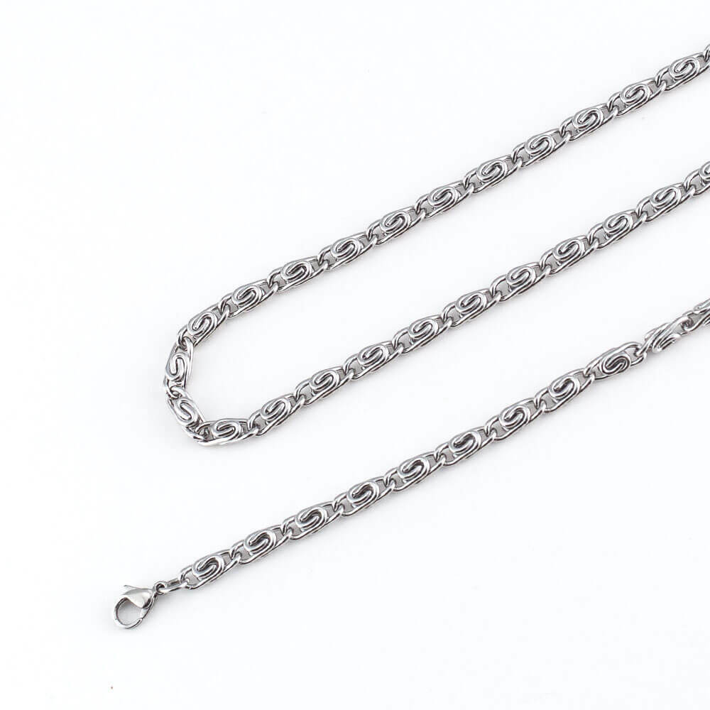 龐克搖滾風 項鍊/不鏽鋼項鍊/單鍊條 - 快速出貨