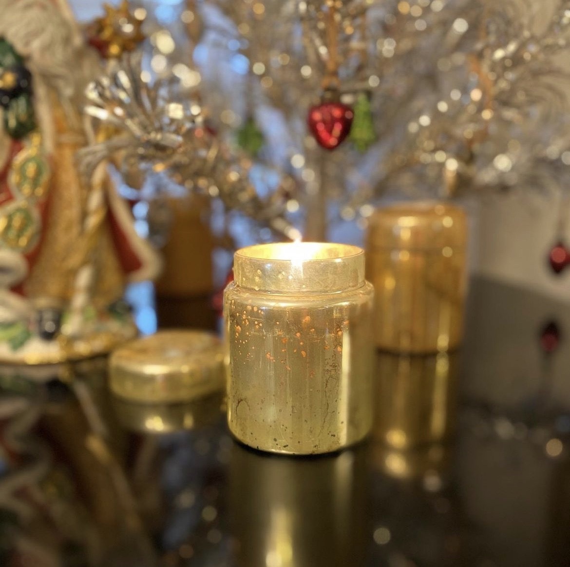 美國手工蠟燭Sugared Lemon糖霜檸檬Mountain Fire銀漆罐