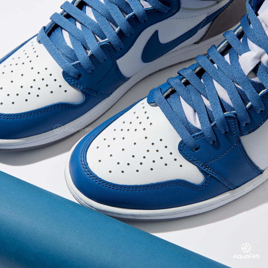 Nike Jordan 1 Retro High OG True Blue 男藍白喬丹休閒鞋DZ...