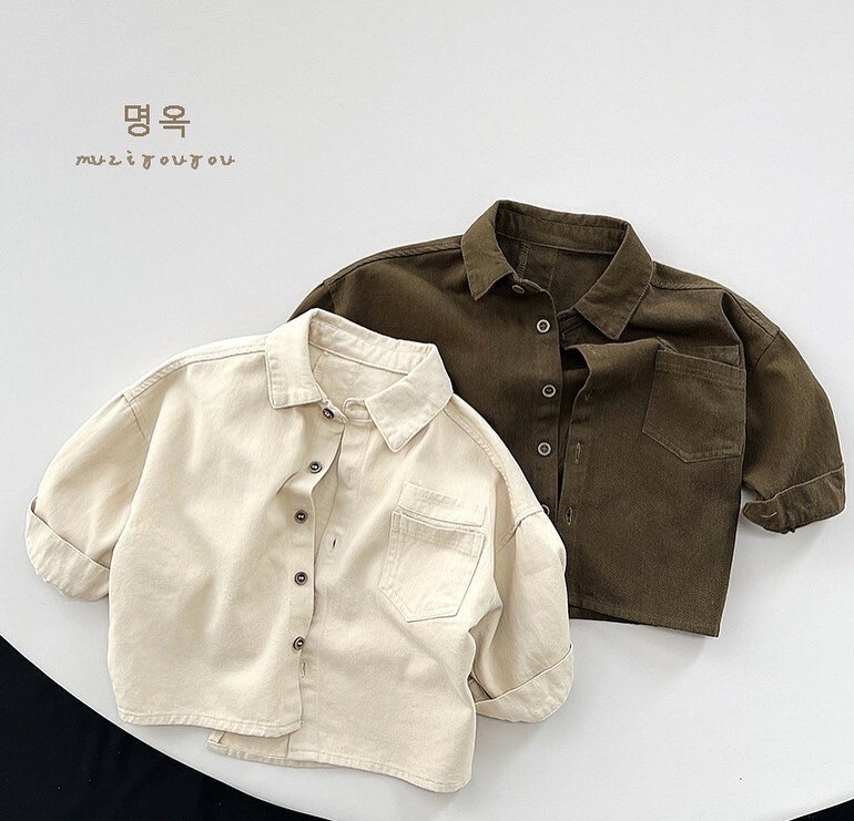 2way!可當小外套也可以單穿後開衩襯衫🥥🥥