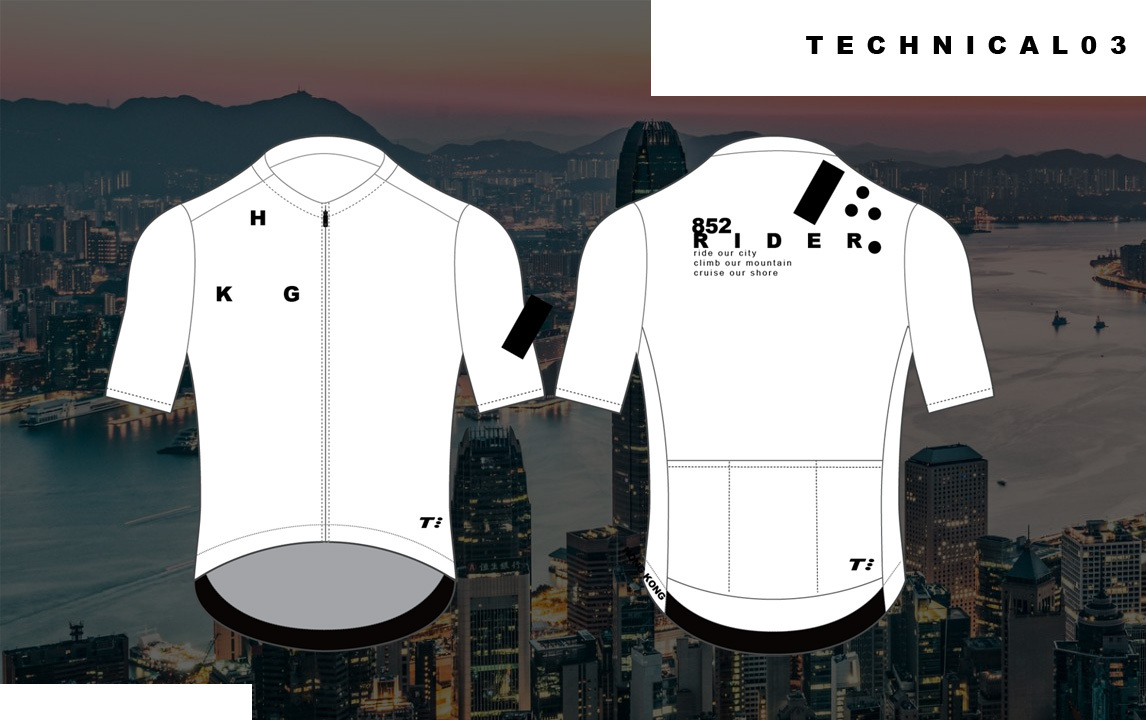 Technical03 Jersey Slimcut HKG White