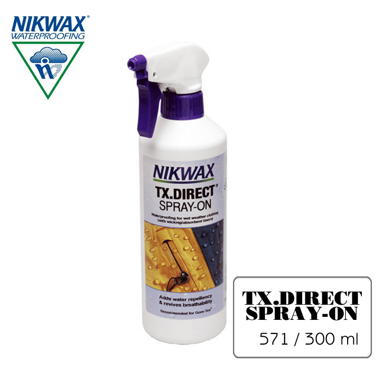 【NIKWAX】 噴式防水布料撥水劑 571 《300ml》/ 專業GTX恢復撥水劑