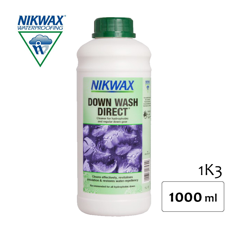 【NIKWAX】 羽絨清洗劑 1K3《1L》 / (羽絨清潔、機能洗劑、英國進口、不傷布料)