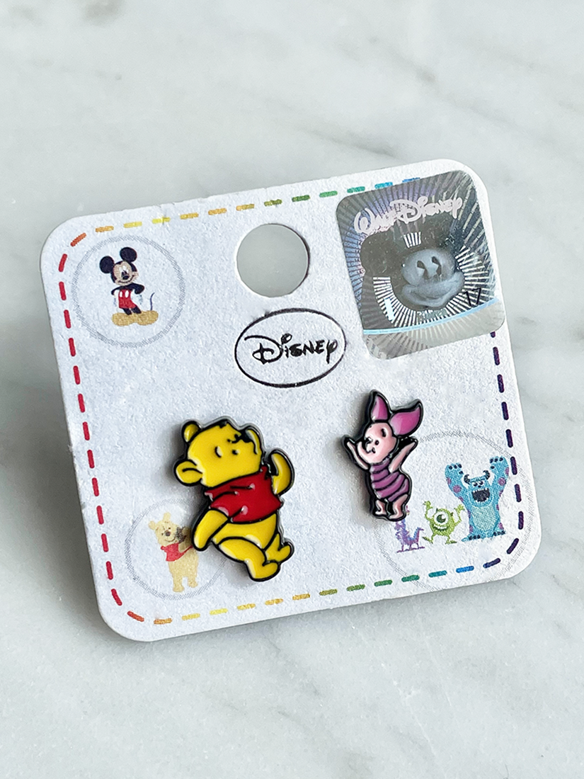 [現貨] 迪士尼維尼小豬耳環