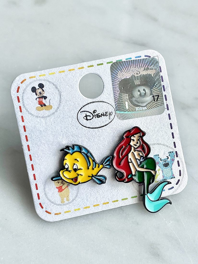 [現貨] 迪士尼小美人魚耳環