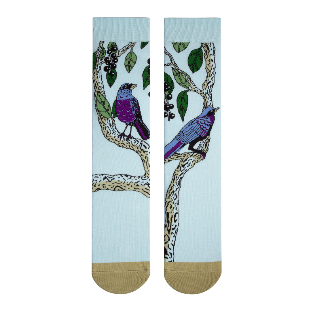 TwinSocks / 不對稱舒適中筒襪 (中性款 23-26cm)