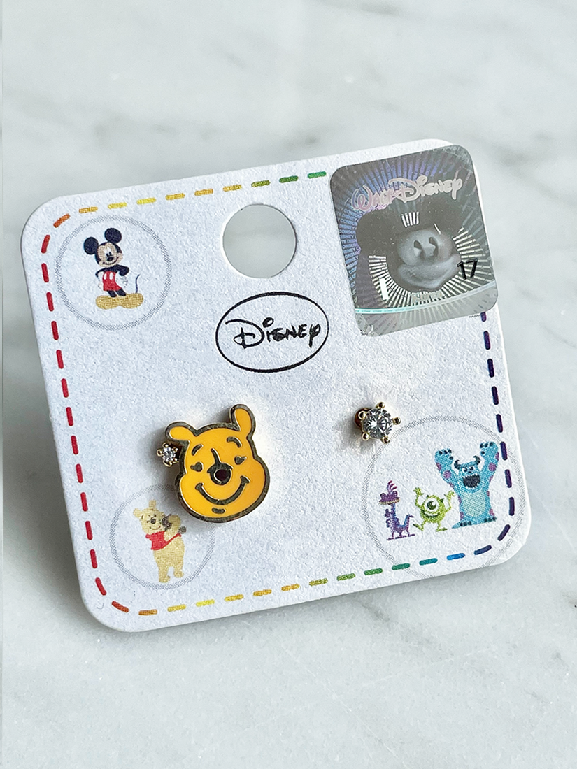 [現貨] 單鑽大維尼耳環