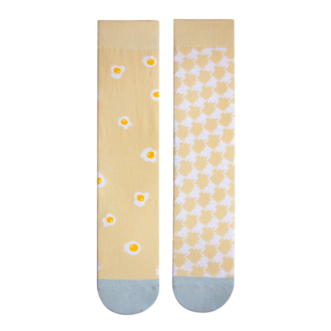 TwinSocks / 不對稱舒適中筒襪 (中性款 23-26cm)