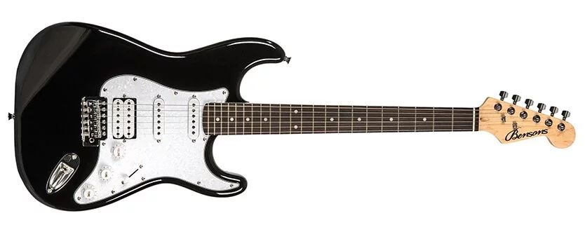 Bensons 電吉他 Stratocaster ST-3 單單雙 黑色、白色、漸層、藍色（附贈琴袋、導線、背帶）