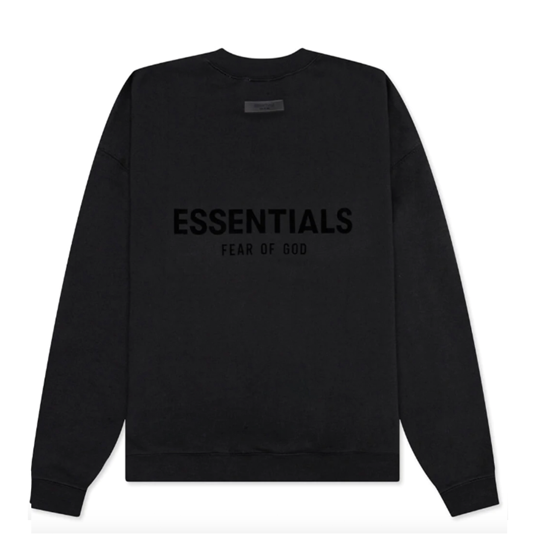 FOG Essentials 22FW Core Crewneck Stretch Limo 大學T 黑色