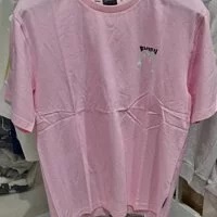 [S] EVISU BACKBOARD HILLS PAINTING LOOSE FIT T-SHIRT,PINK, EU2UTS905-PINK (SEV202)